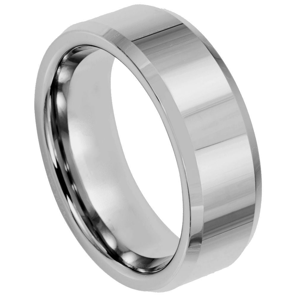 009-8mm High Polish & Beveled Edge