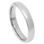 015-4mm Polished Shiny Domed Ring