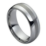 022-8mm Polished Shiny with Brushed Center