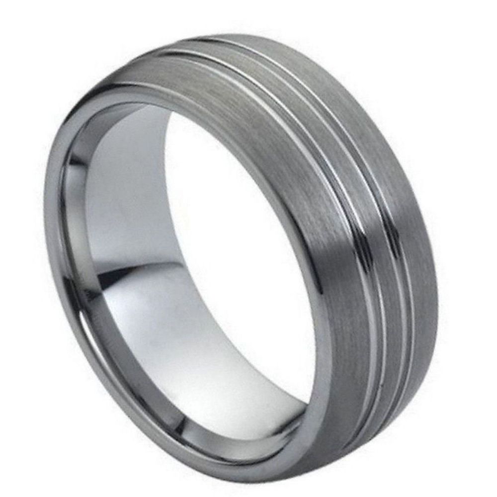 032-8mm High Polish Double Groove Design