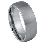 069-8mm Brushed Domed Classic Style