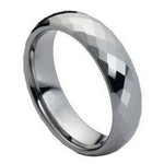 079-6mm Faceted Domed Shaped Ring