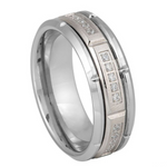 1138-8mm Sectional Set White CZ Center