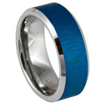 705-8mm Blue IP Reflective Finish Beveled Edge