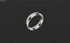 Sterling Silver Band - CMJ & Diamonds