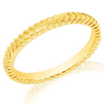 Chevron Eternity Ring