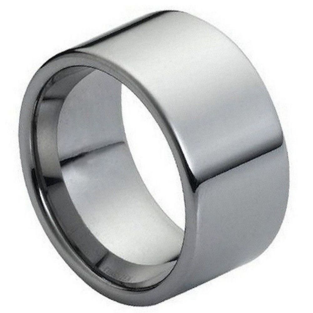 087-12mm High Polished Flat Pipe Cut Style