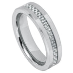213-6mm Grey Carbon Fiber Inlay