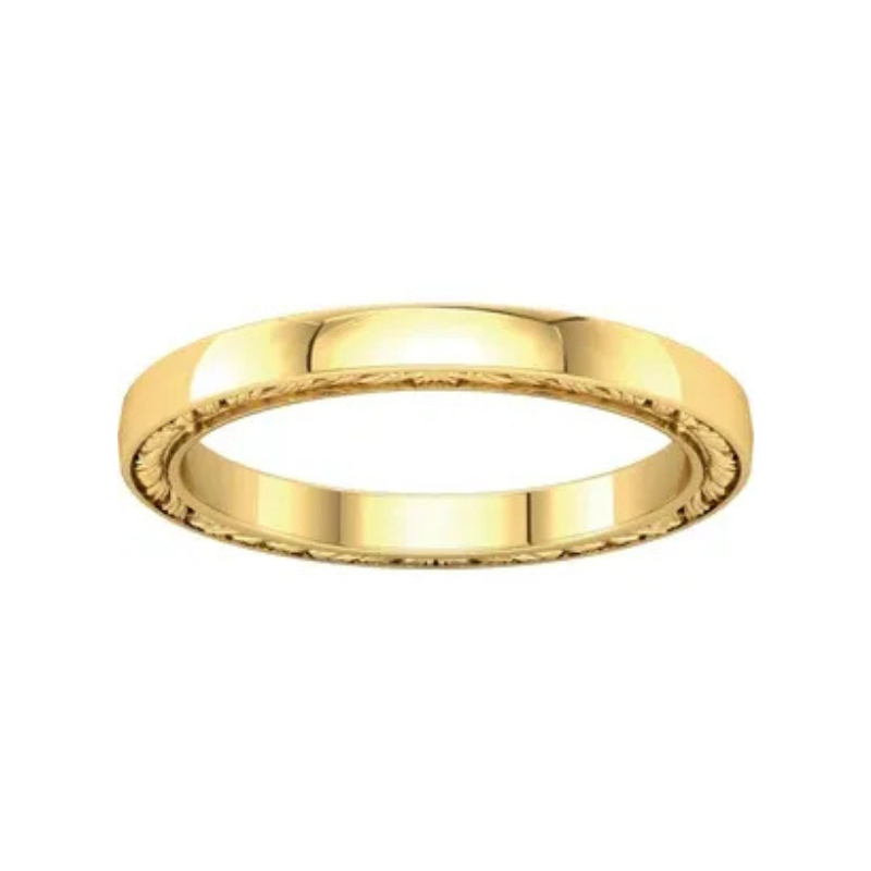 18K Yellow Band Size 8
