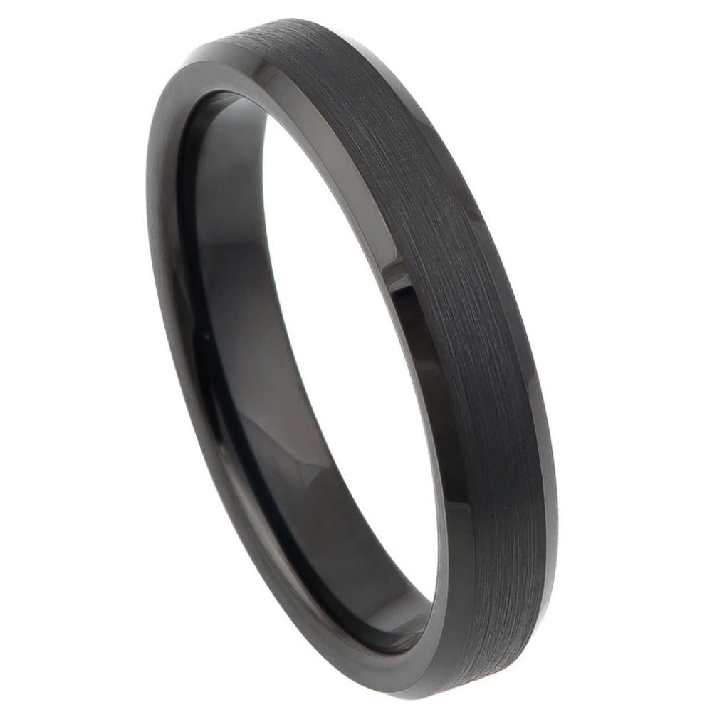 768-4mm Brushed Center Shiny Beveled Edge