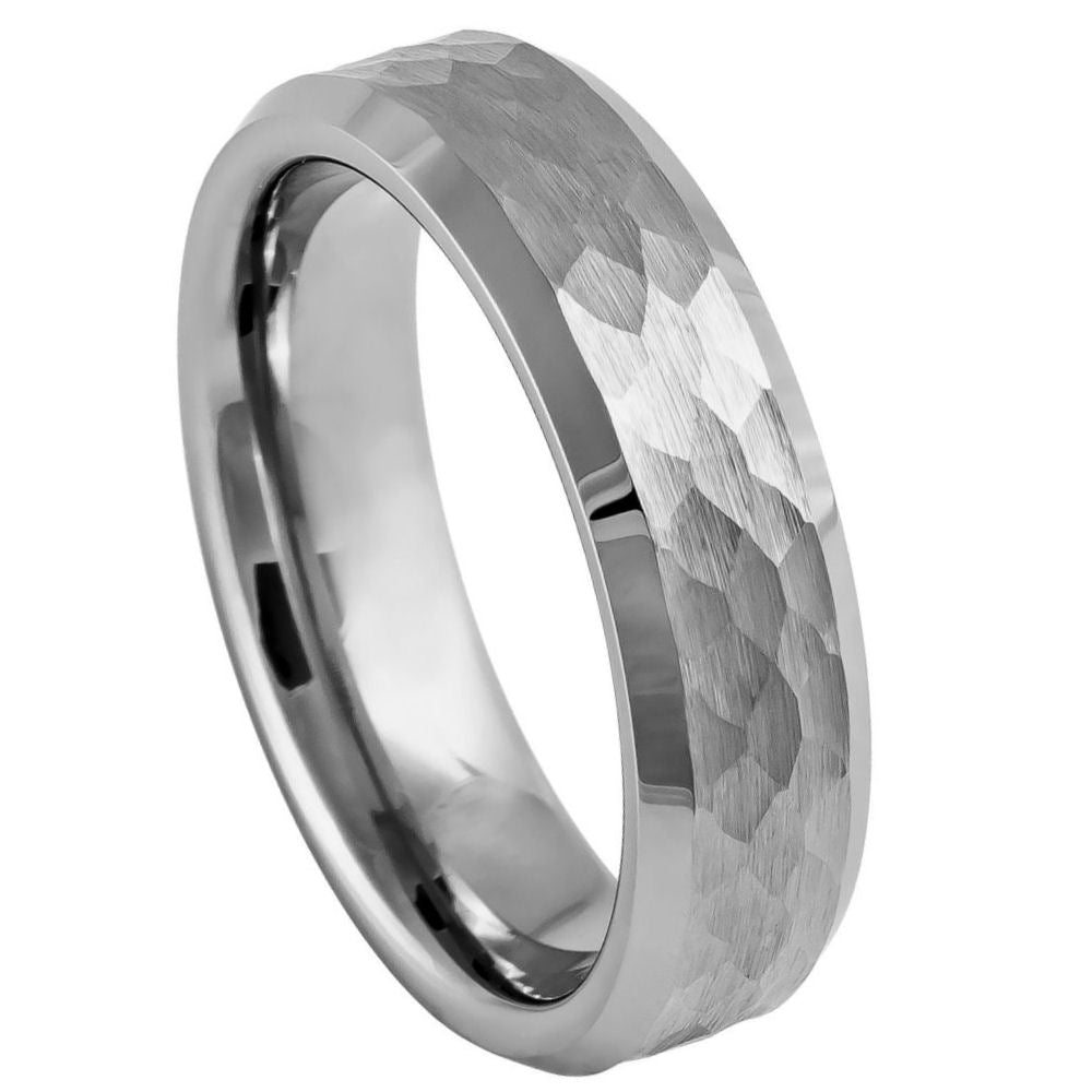 853-6mm Brushed Honeycomb Finish Beveled Edge
