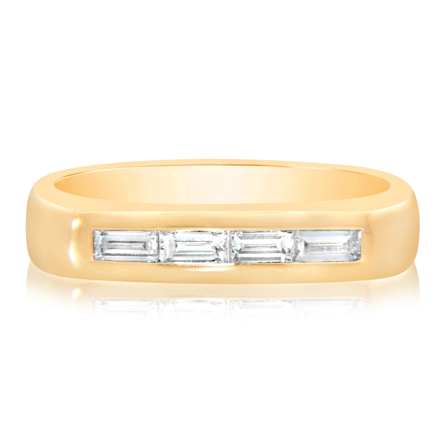Baguette Shoulder Ring