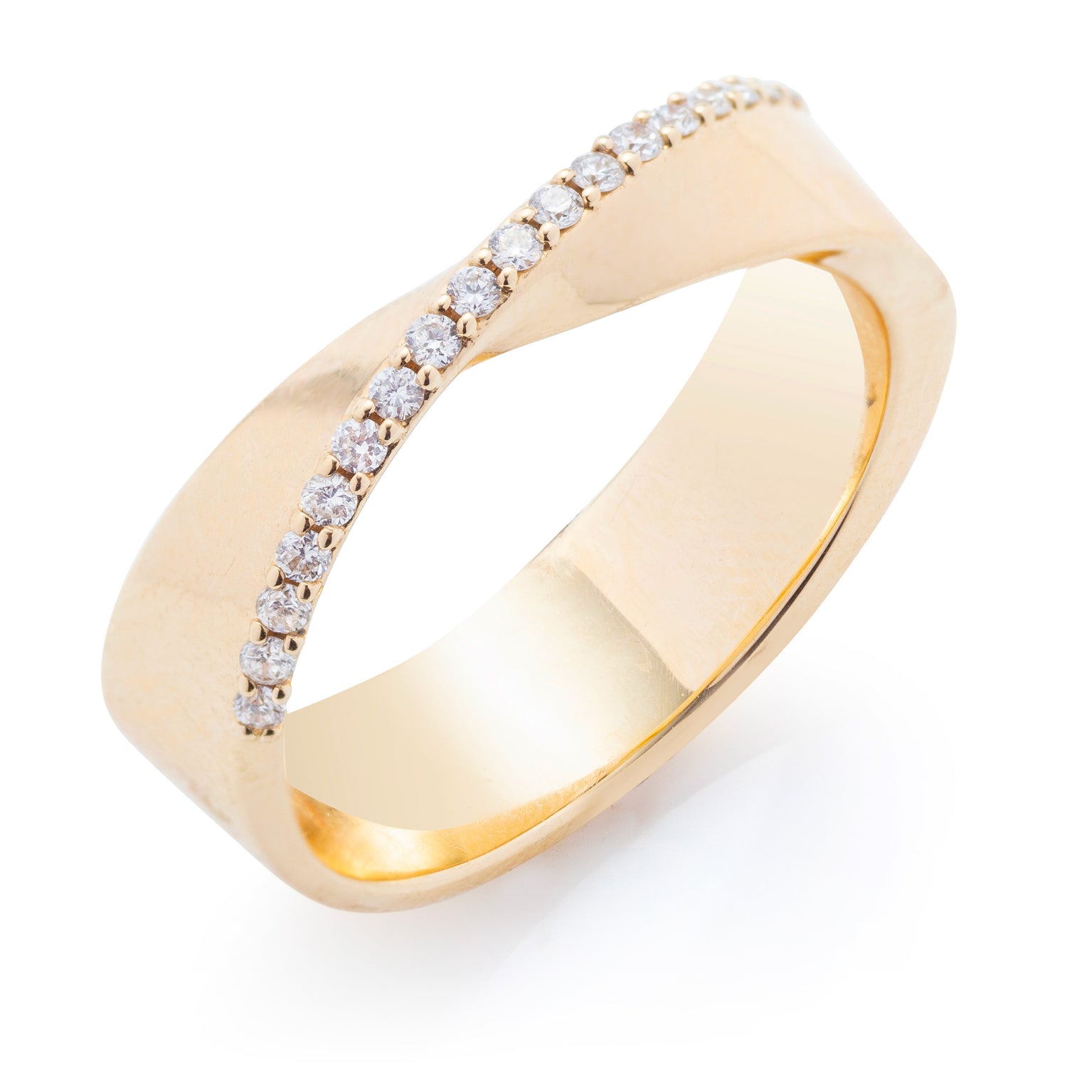 Ribbon Wedding Band